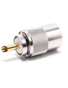 KOMUNICA Conector PL Macho Para RG-213/H -2000 Pin Dorado