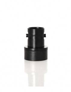KOMUNICA Adaptador SMA/M A BNC/H Cromado Negro