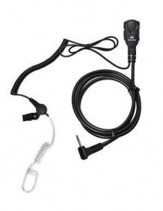 KOMUNICA Micro Auricular PWR-TUB-TA288 Rizado Transparente Para Motorola T60/T80