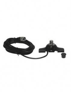 Soporte Base Para Maletero Semicirculo Con Cable RG58 y Conector PL/M DJ-GRM-E
