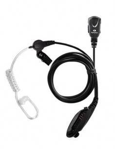 KOMUNICA Micro Auricular PWR-TUB-M320 Cable Rizado Transparente Para Motorola GP-320