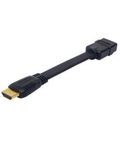 Cable Adaptador HDMI M/H Plano 20cms
