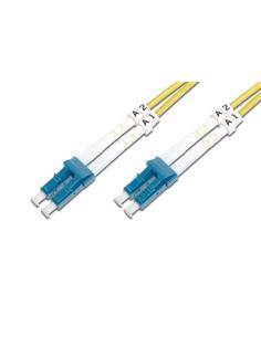 DIGITUS Cable Fibra Duplex LC A LC SM 9/125um LSZH OS2 1Mtr Amarillo