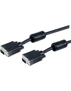 Cable VGA 15 Pins M/M 2 Mtrs WIR201 con 2 filtros y cable reforzado