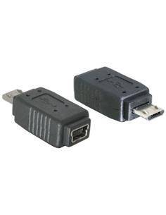 DELOCK Adaptador Micro Usb H a Mini Usb M 65155