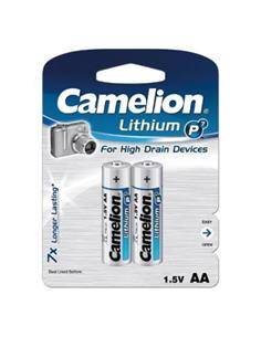 CAMELION Pilas AA Litio 1.5V FR6/L91  Pack de 2