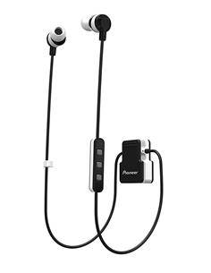 PIONEER Auricular Bluetooth Clipwear SE-CLB5BT Blanco/Negro Resistente a Salpicaduras Con Clip Para