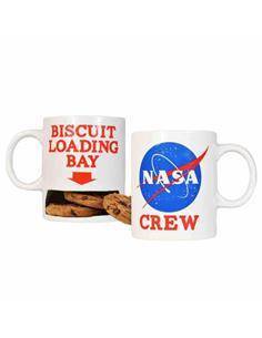 NASA Taza Con Hueco Para Galletas MUGCNA01