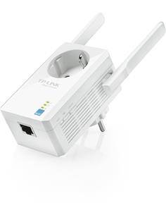 TP-LINK Repetidor Wifi TL-WA860RE con Enchufe, 2 Antenas 300Mbps