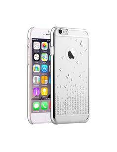 DEVIA Funda Iphone 6 Trasera Mariposa Plata/Transparente
