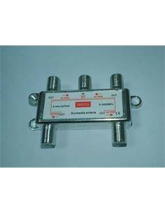 SURMEDIA Splitter Antena 1 Entrada-4 Salidas SMR304