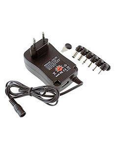 SURMEDIA Alimentador Universal Multivoltaje 100-240V 5V/2000mAh Usb 30W 6 Clavijas AUS200