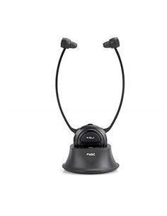 FYSIC Auricular Inalambrico Amplificado FH-76 Para TV/Radio/Movil Alcance 15Mtrs