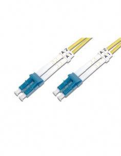 DIGITUS Cable Fibra Duplex LC A LC SM 9/125um LSZH OS2 1Mtr Amarillo