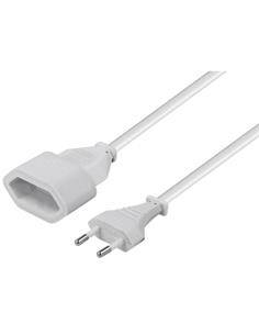 NIMO Cable Extensor Corriente Europeo 5mtrs Blanco WIR128