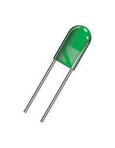 DIL5V Diodo Led Verde 5mm