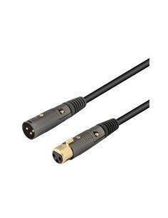 Cable Audio XLR-Canon M/H 2mtrs