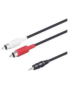 NIMO Cable Jack 3.5/2 RCA-M 5 Mtrs WIR 328