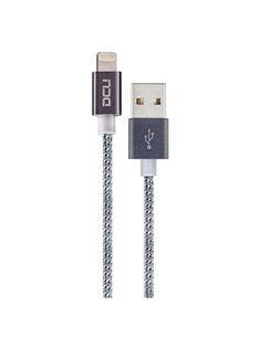 DCU Cable Datos Lightning a USB 1mtr Gris