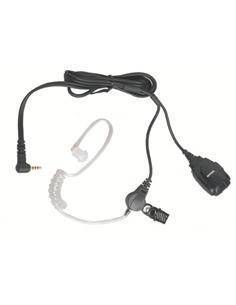 SIGMA Micro Auricular Transparente Rizado para Yaesu Clavija 3.5mm SARI-MAT-Y, VX-150,1,CLR-446 MOTO