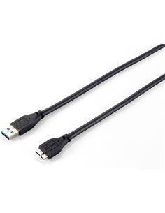 EQUIP Cable Usb 3.0 A Micro-B 1.8Mtrs Negro 128397