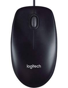 Logitech Raton Optico M90 Con Cable USB Negro