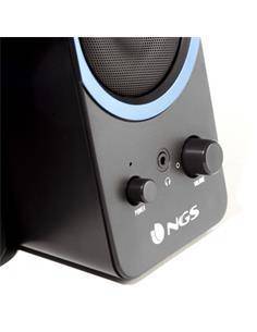 NGS Altavoces PC 20W GSX 200 Azul