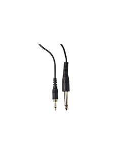 Cable Guitarra 3mtrs Jack 3.5 Mono/M a Jack 6.3 Mono/M