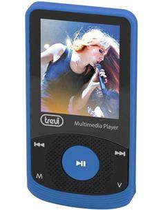 TREVI Reproductor Mp4 MPV1725 Azul Radio Fm, Micro Sd, Foto Video Con Auriculares