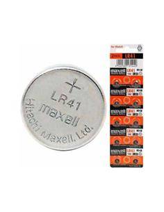 MAXELL Pila Boton Alkalina LR41 1.5V