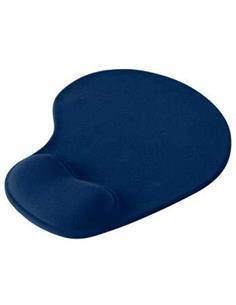 CROMAD Alfombrilla Raton Con Reposamuñeca de Gel Azul  duro CR0863