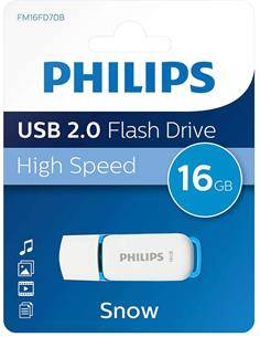 PHILIPS Pendrive 16GB Usb 2.0 Snow FM16FD70B