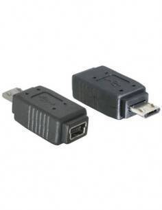 DELOCK Adaptador Micro Usb H a Mini Usb M 65155