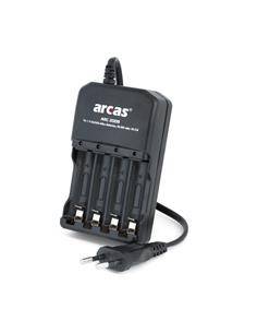 ARCAS Cargador Bateria NiMH/NiCD AA/AAA CAR311 carga indiviual pila a pila
