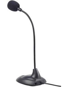 GEMBIRD MIC-205 Microfono Sobremesa Para PC Jack 3.5Mm