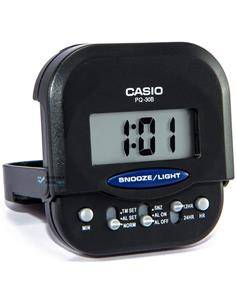 CASIO Reloj Despertador PQ-30B-1 Negro