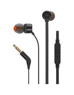 JBL T110 Mini Auriculares Estereo con Microfono Negro