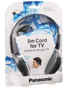 PANASONIC Casco Auricular Estereo Mod RP-HT090 Con Cable 5M