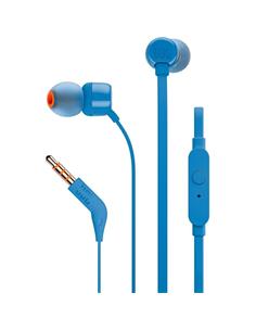 JBL T110 Mini Auriculares Estereo con Microfono Azul
