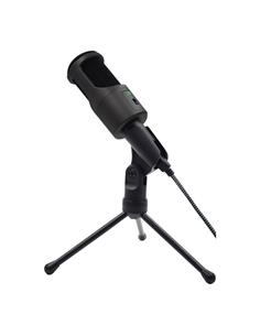 WOXTER MIC STUDIO 50 Microfono Condensador Usb con Tripod y Reductor De Sonido Negro