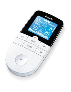 BEURER Electroestimulador Digital EM49 Tens Aparato3 En 1 4 Electrodos/64 Programas/EMS/Masaje/TENS