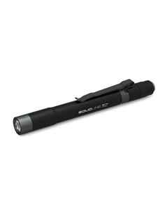 SOLIDLINE  Linterna Led ST4 180 Lumenes,70Mtrs,Resistente al Agua y Polvo,Con Clip Para Bolsillo