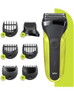 BRAUN Afeitadora S3 Shave & Style 300BT Afeitar,Recortar,Perfilar