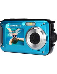 AGFA Camara Digital Compact Cam WP8000 24Mpx, Sumergible Hasta 3mtrs Azul