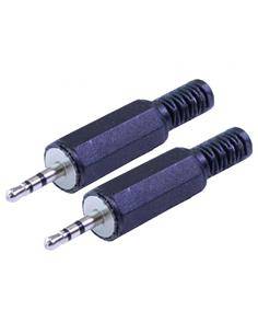 DCU Pack 2 Unidades Jack 2.5mm Estereo Para Soldar 320022