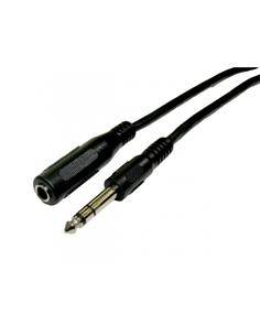 DCU Cable Jack 6.3MM Estereo M/H 1.5Mtrs