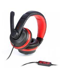 NGS Microfono Gaming Usb Con Modo Silencioso VOX700USB Negro/Rojo