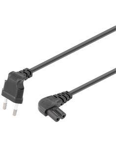 NIMO Cable Alimentacion Tipo 8 Acodado 3Mtrs Negro WIR1047