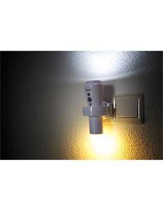 ALECTO Linterna Led Recargable ATL-110 Luz Nocturna Led Automatica Con Sensor