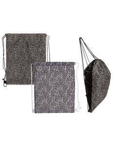Bolsa Fashion Diseño Leopardo Con Asa Negra 42x34cm 230108